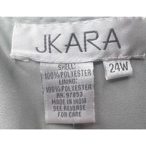 J Kara Women's Sleeveless Popover Short Cocktail Beaded Dress NWT Size 24W - Picture 9 of 9